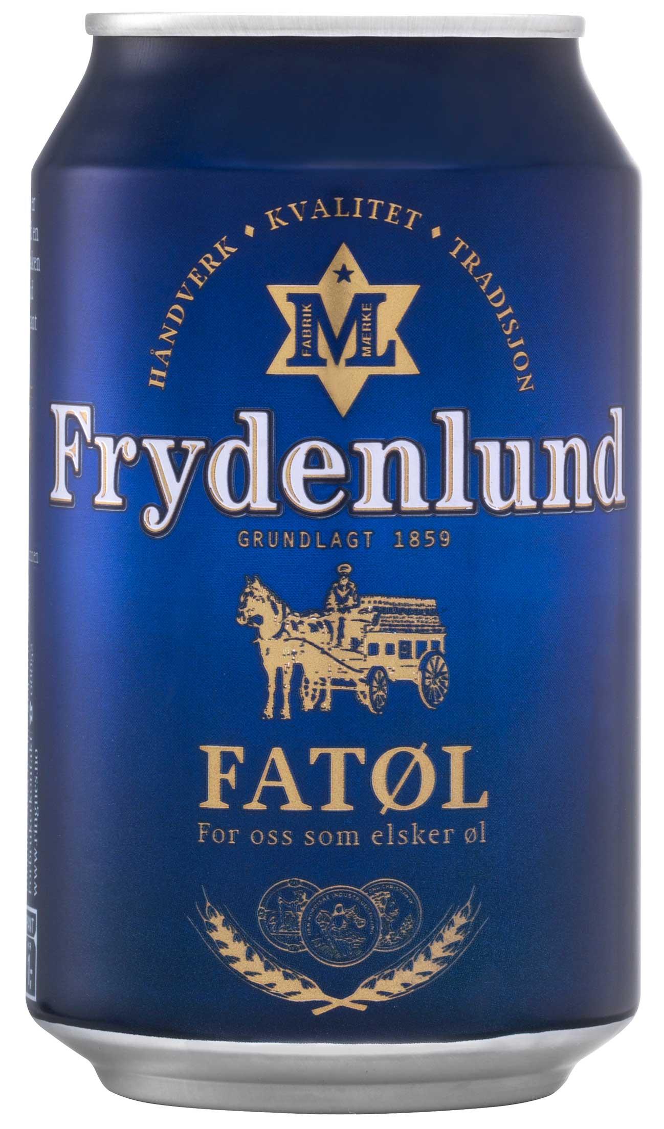 Frydenlund Fatøl 0,33l boks