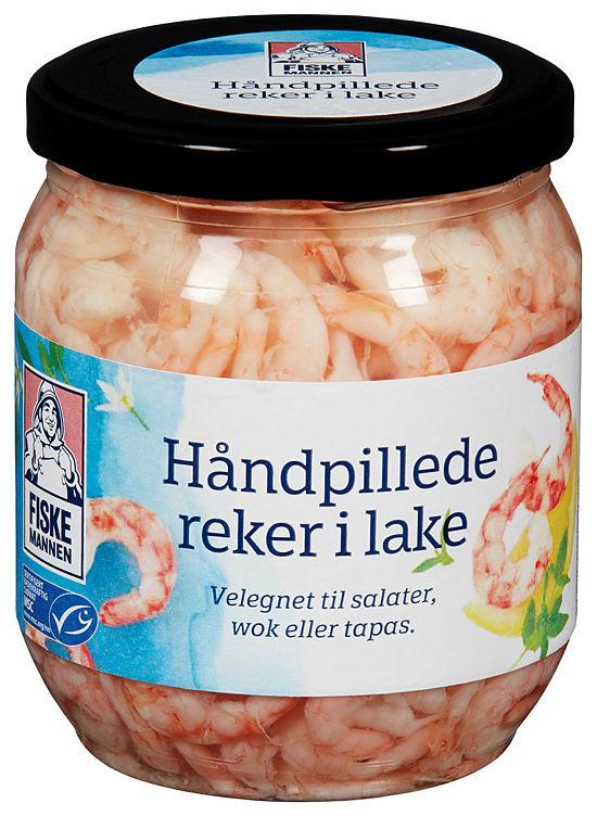 Reker i Lake Håndpillede 300g Fiskemannen