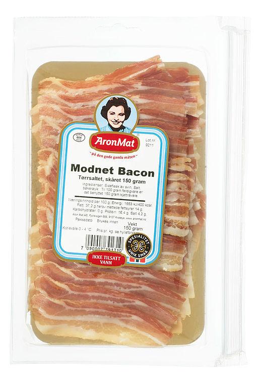 Bacon Tørrsaltet Langtidsmørnet 150g Aron Mat