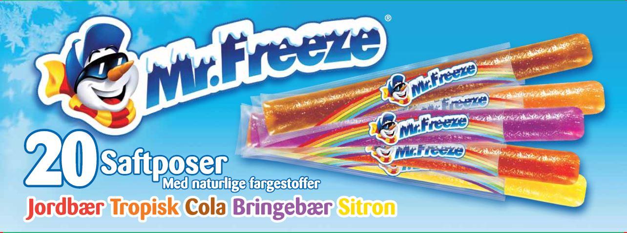 Mr.Freeze Saftposer 20x45ml