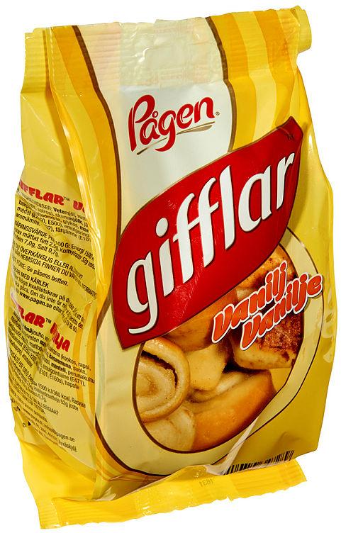 Gifflar Vanilje 260g Pågen