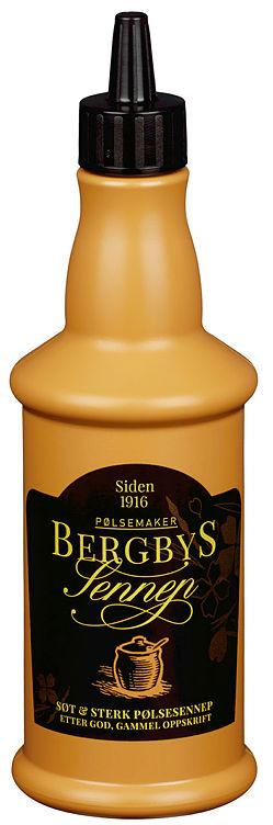 Sennep Søt&amp;Sterk 460g Bergbys