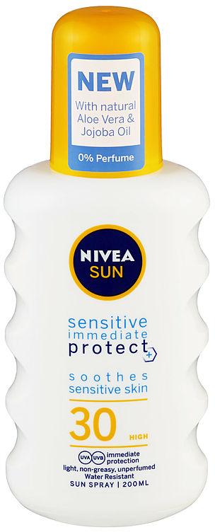Nivea Sun Spray Protect&amp;Sensit Sooth. Spf30 200ml