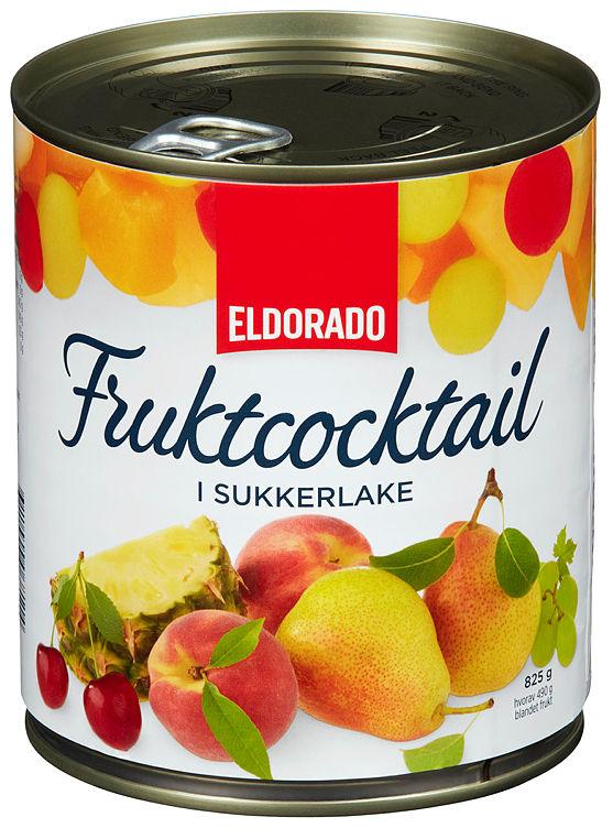 Fruktcocktail i Lake 825g boks Eldorado