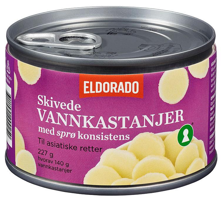 Vannkastanjer 227g Eldorado