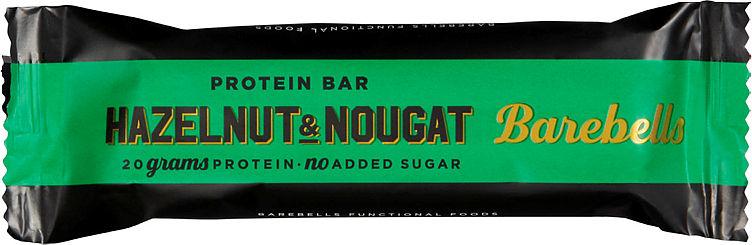 Proteinbar Hazelnutnougat 55g Barebells