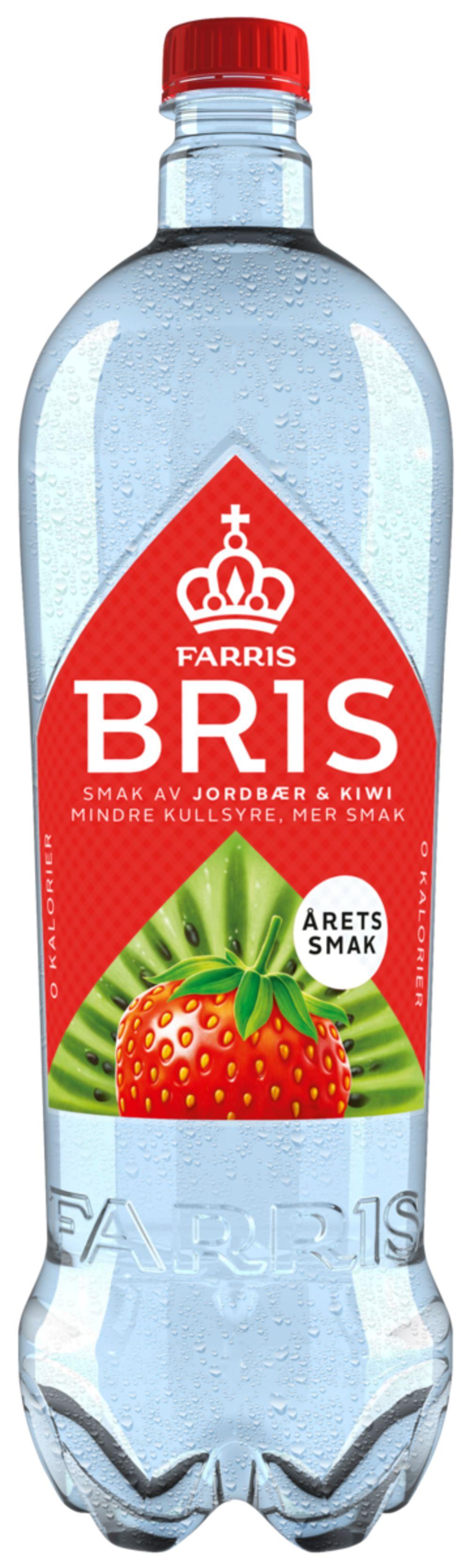 Farris Bris Jordbær &amp; Kiwi 1,5 l - inkl. pant