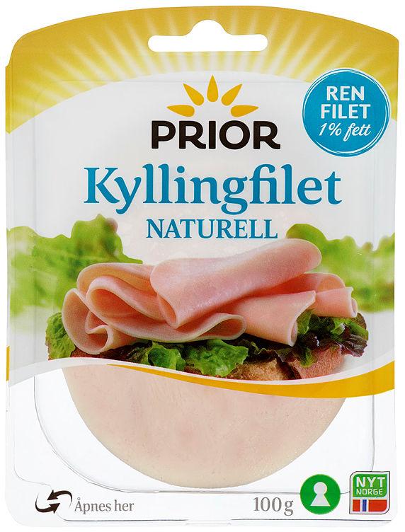 Kyllingfilet 87% 100g Prior