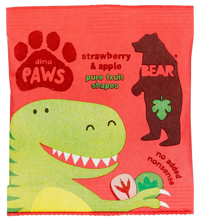 Paws Fruktbiter Jordbær&amp;Eple 20g Bear