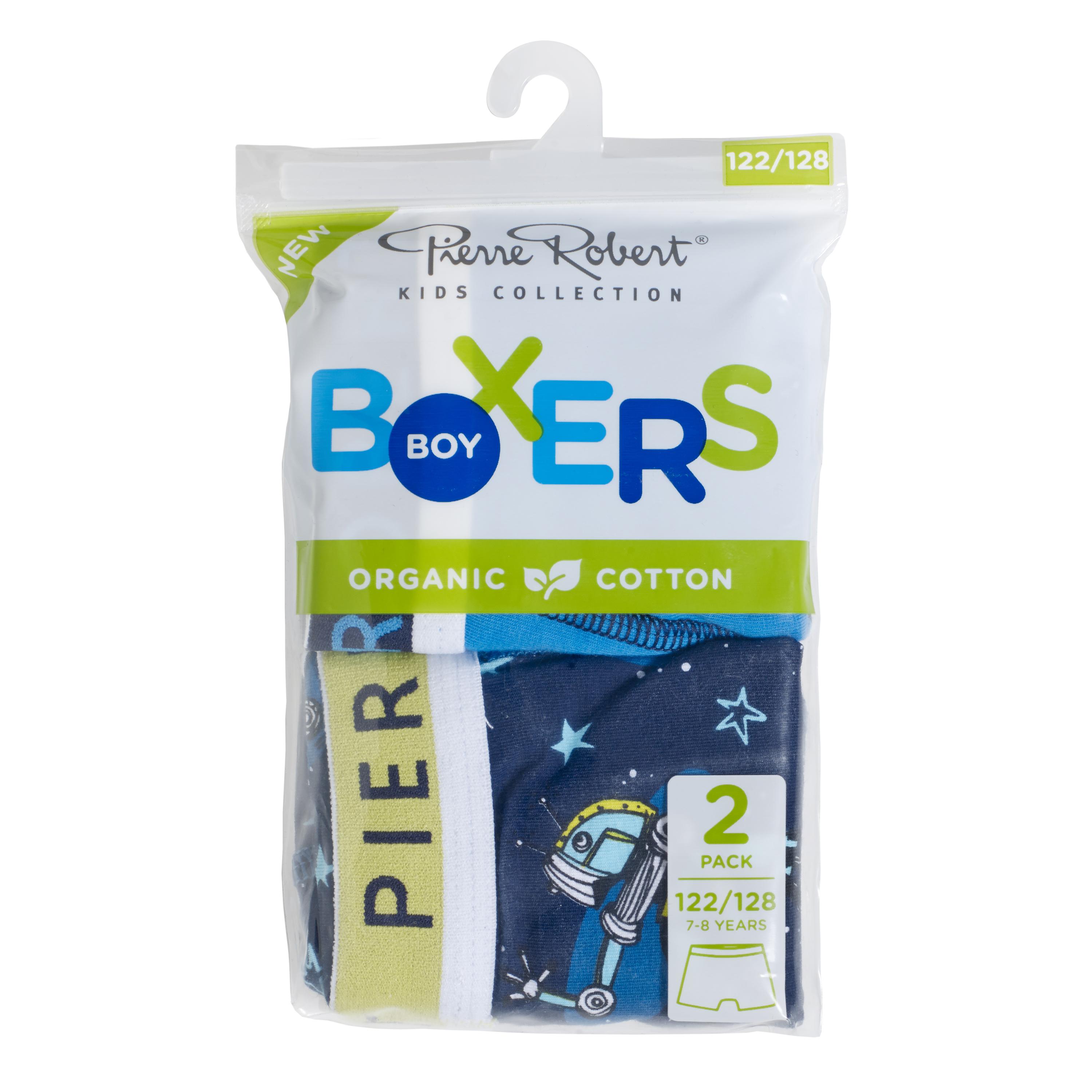 Boxer Cotton Boy 122-128 2pk Pierre Robert