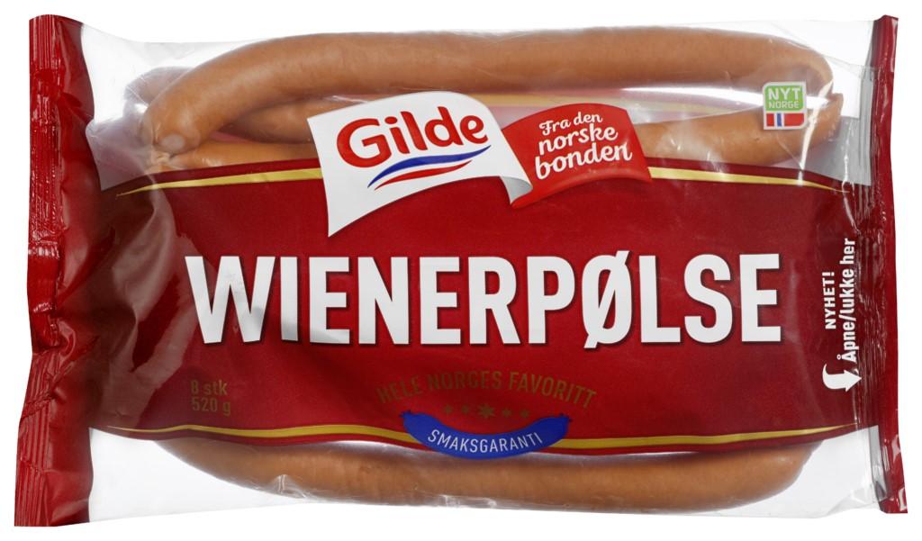 Gilde Wienerpølse 520 g
