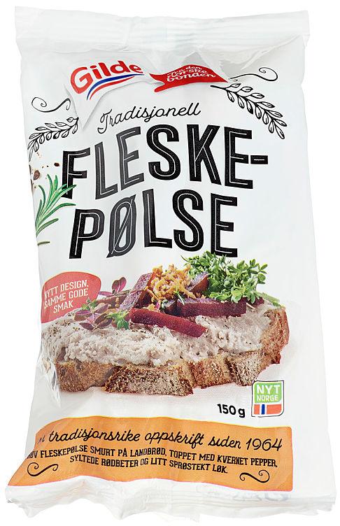 Fleskepølse Bit 150g Gilde