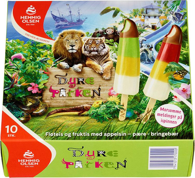 Dyreparken Is Multipack 10stk Hennig Olsen