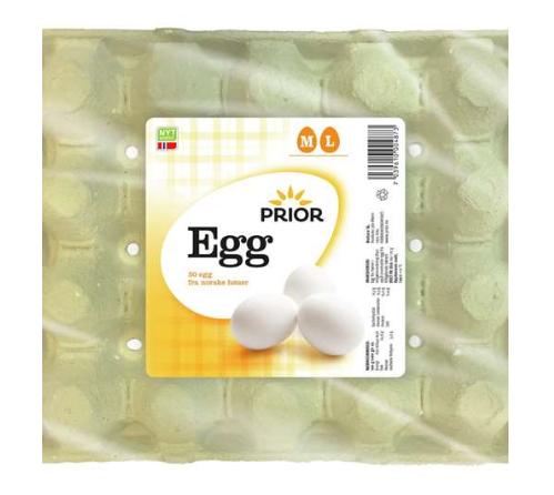 Egg Frittgående M/L 20pk Prior
