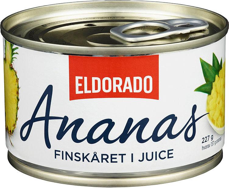 Ananas Crushed i Juice 227g Eldorado