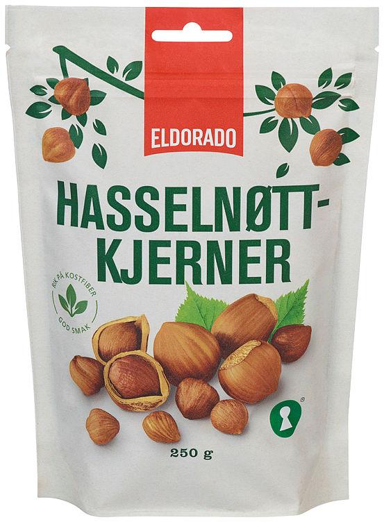 Hasselnøttkjerner 250g Eldorado