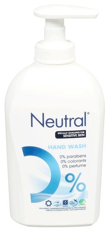 Neutral håndsåpe uten parfyme 250 ml