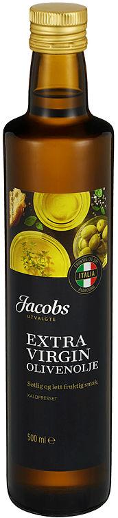 Olivenolje Ex.Virgin 500ml Jacobs Utvalgte
