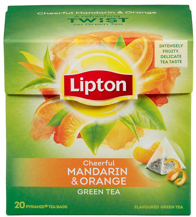 Green Tea Mandarin Pyramide 20pos Lipton