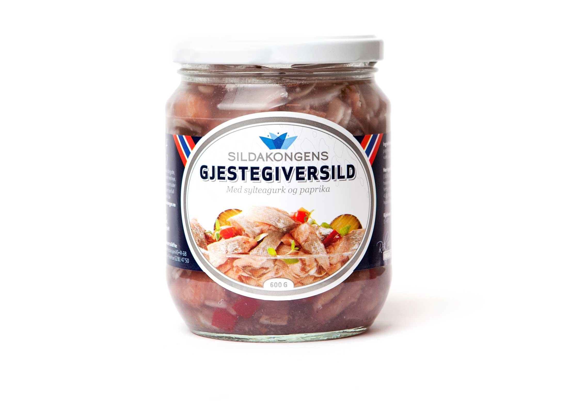 Gjestgiversild 600g Sildakongen