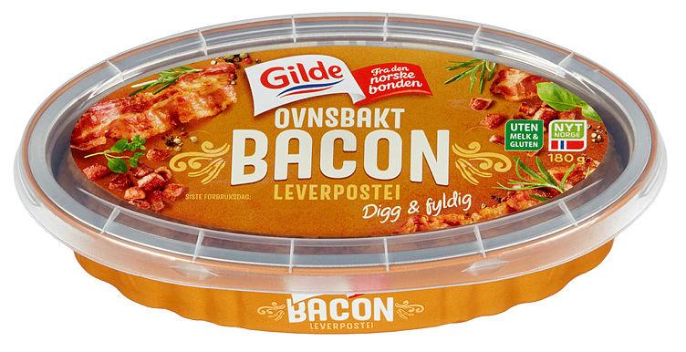 Leverpostei Bacon Ovnsbakt 180g Gilde