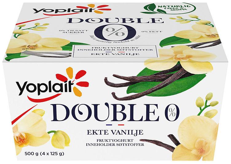 Yoplait Double Vanilje 4x125g