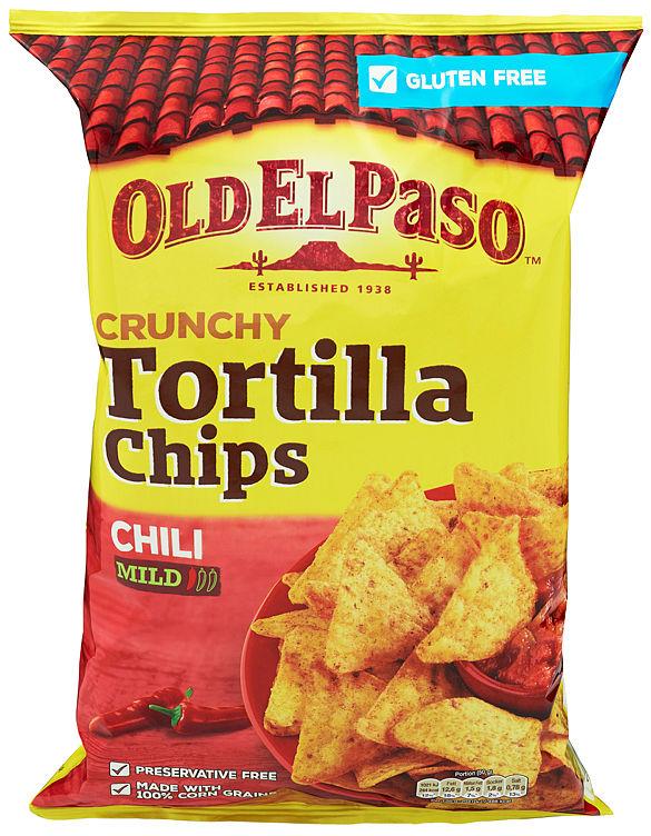 Tortilla Chips Chili 185g Old El Paso