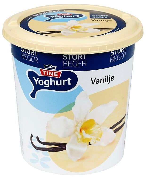 Tine Yoghurt Vanilje 850 g