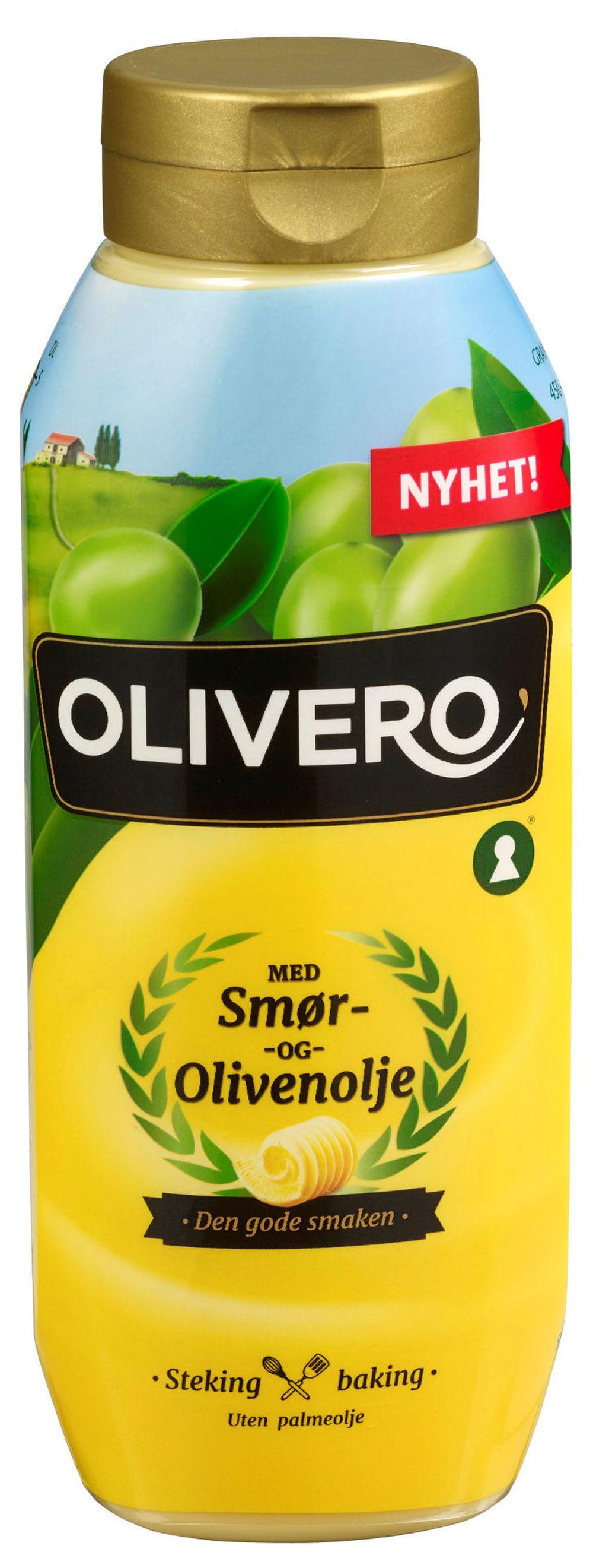 Flytende med Smør & Olivenolje 520 ml