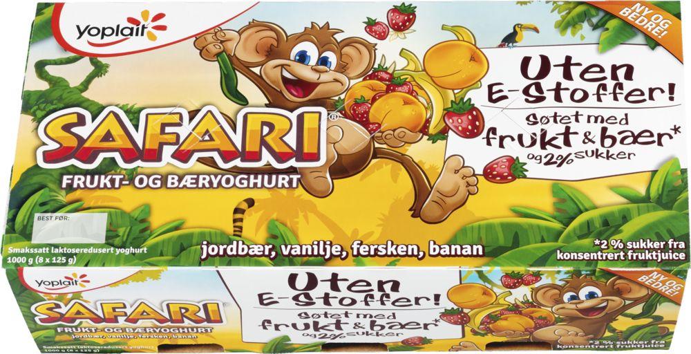 Yoplait Safari Apeyoghurt 8x125g, 1 kg
