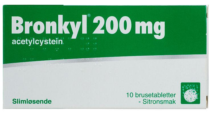 Bronkyl Brusetabletter 10stk