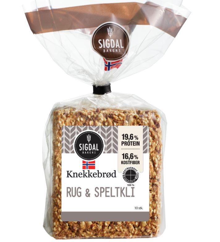 Knekkebrød 220g Sigdal