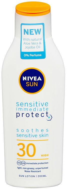Nivea Sun Lotion Protect&amp;Sensit Sooth. Spf30 200ml