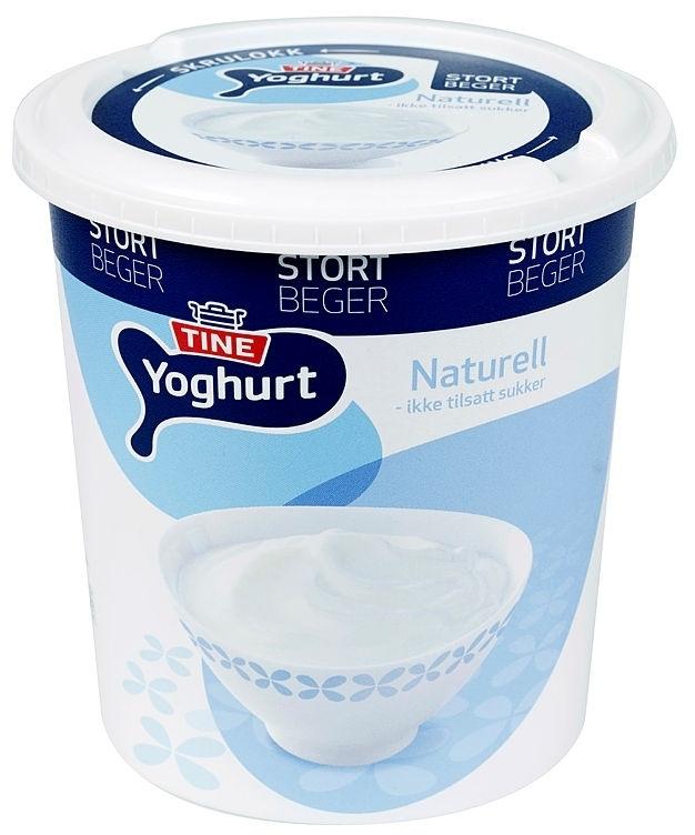 Tine Yoghurt Naturell 850 g