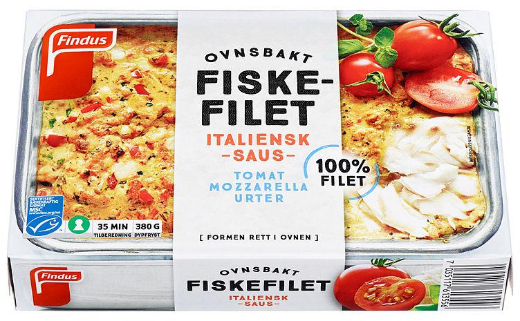 Fisk Ovnsbakt Italiensk 380g Findus