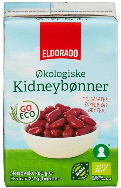 Kidneybønner Økologisk 380g Go Eco