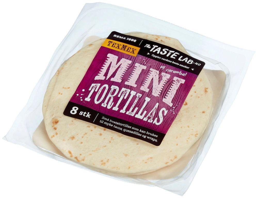 Tortillas Mini Tastelab, 8 stk, 240 g