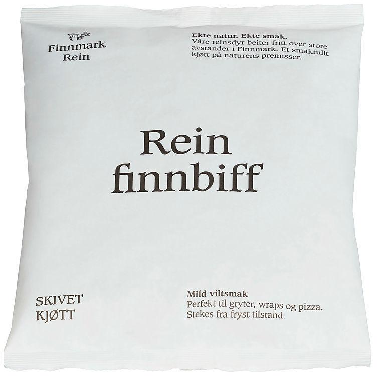 Rein Finnbiff frossen, 400 g