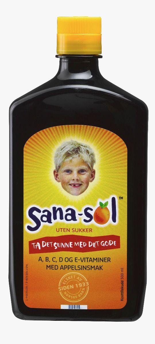 Sana-Sol Sukkerfri &amp; Glutenfri 500 ml