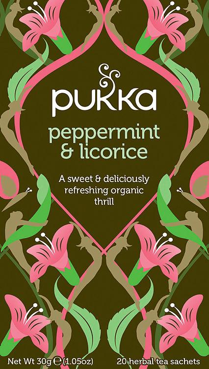 Peppermint &amp;Licorice Urtete 20pos Pukka