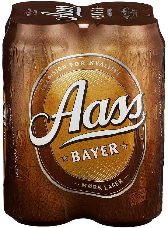 Aass Bayer 0,5lx4 boks