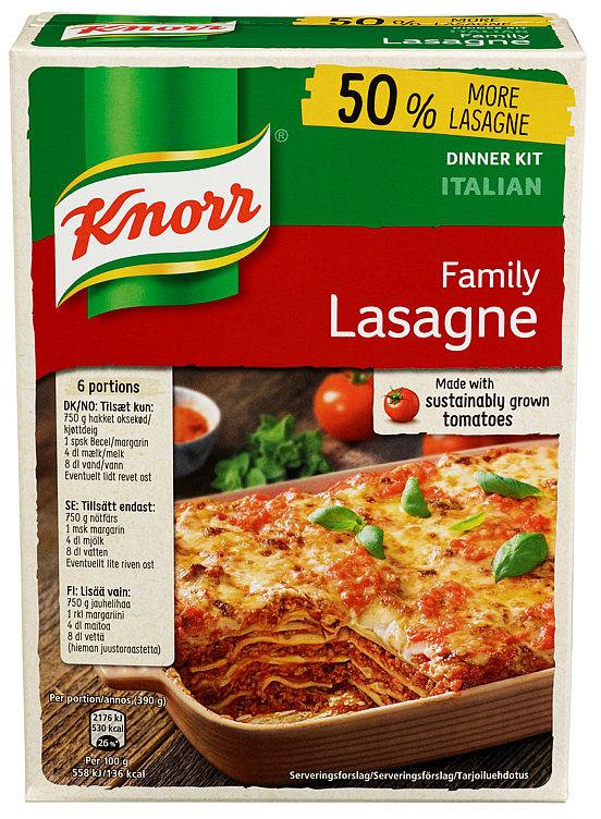 Lasagne Family 363g Knorr