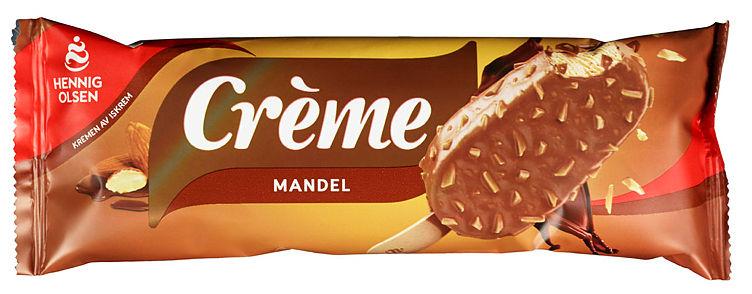 Creme Fløteis Mandel 110ml Hennig Olsen