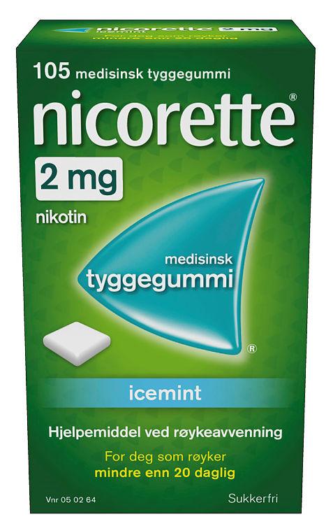 Nicorette Icemint 2mg 105stk