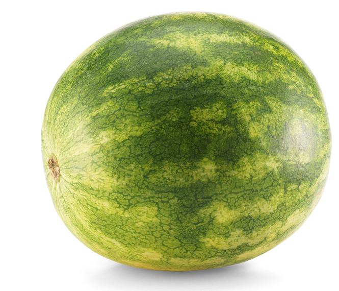 Melon Vannmelon Rød hel