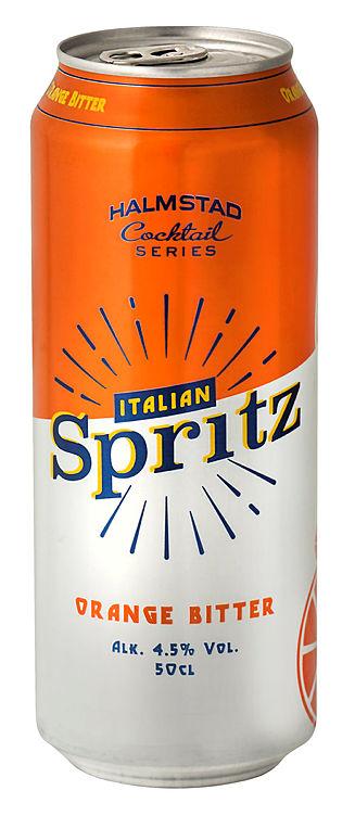 Halmstad Coctail Spritz Orange Bitter 0,5l boks