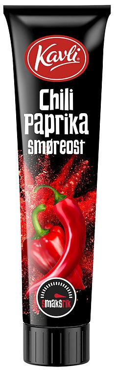 Chili Paprika Smøreost 175g Tube Kavli