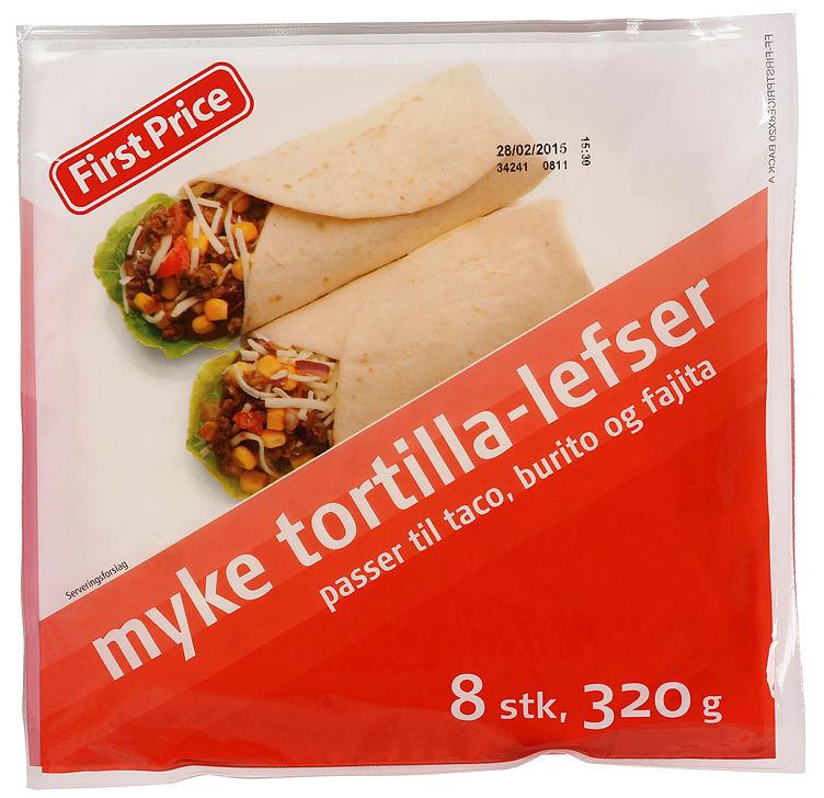 Tortilla 8pk 320g First Price