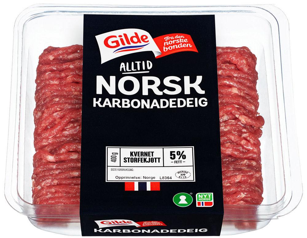 Karbonadedeig 5% fett, 400 g