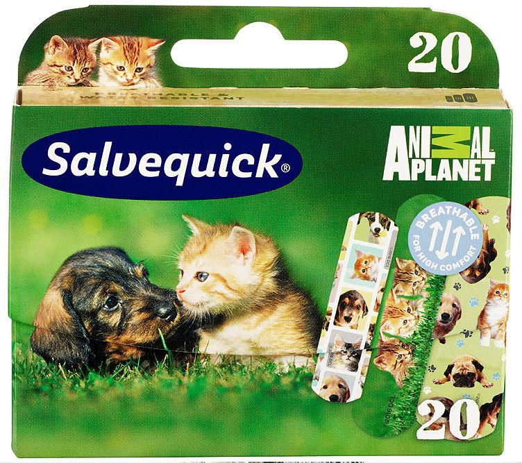 Plaster Animal Planet 20stk Salvequick